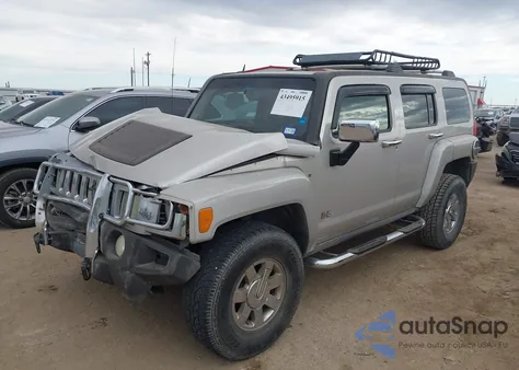2007 Hummer H3 Suv z USA, uszkodzony, nr VIN 5GTDN13E378127863